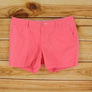 Natural Reflections Casual Shorts Womens 12 Pink 100% Cotton Pockets Belt‎ Loops